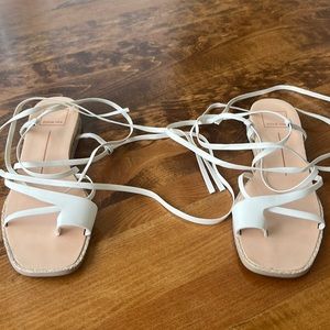 Dolce Vida Gladiator Wrap Sandals Worn Once